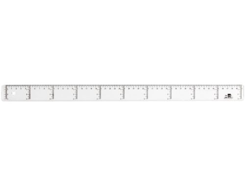 Regua plastico cristal liderpapel transparente 50 cm , Liderpapel , 20428 , 8423473204287